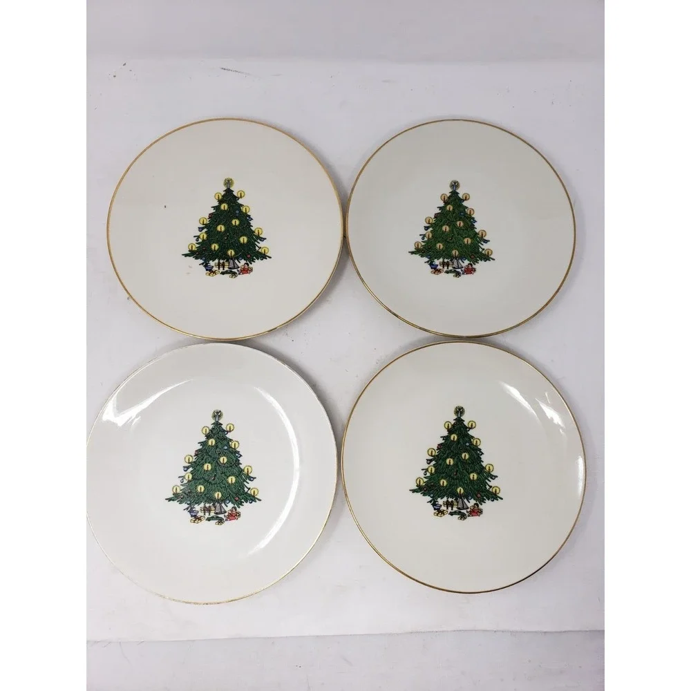 B. C. CLARKS Set of 7, 77th 80th 90th 91st 92nd 97th & 101st Christmas Plates